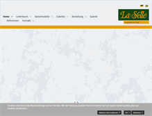 Tablet Screenshot of la-selle.com
